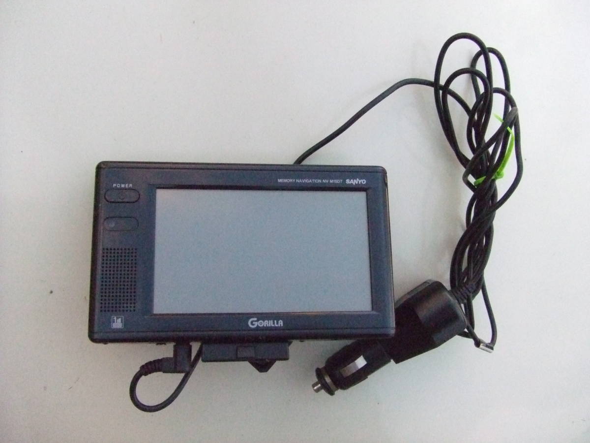 * Sanyo Gorilla portable navi NV-M15DT * SANYO