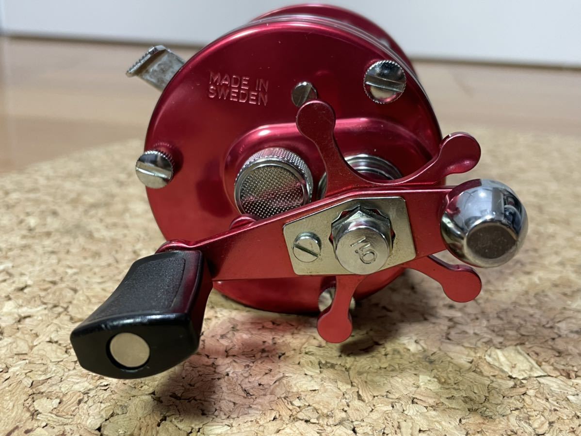 ☆即決!稀少 アブ 5000C クラシック レッド ビッグA 美品 ☆即決!稀少 アブ 5000C クラシック レッド ビッグA 美品