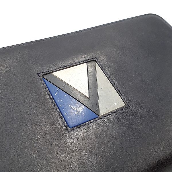 ◆良品 限定品◆ ルイヴィトン LOUIS VUITTON 長財布 ウォレット M80709 LVカップ ジッピーオーガナイザー レザー 黒系 01-23112001-aの画像8