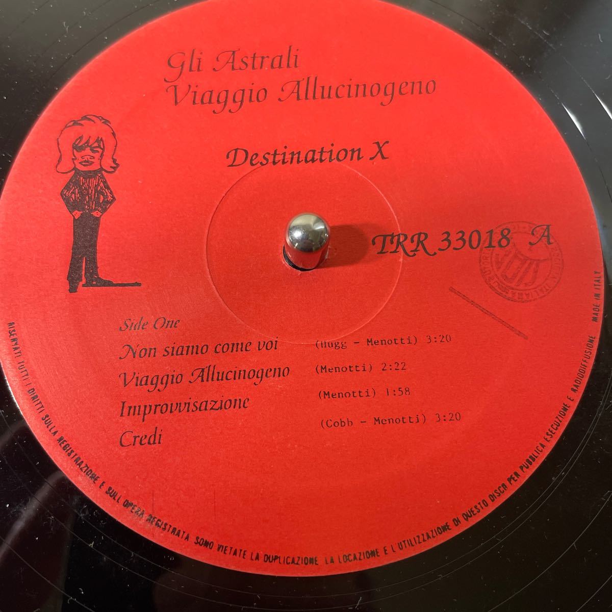 RARE GARAGE PUNK '60s GIL ASTRALI / VIAGGIO ALLUCINOGENO DESTINATION X ITALIAN GARAGE_画像3