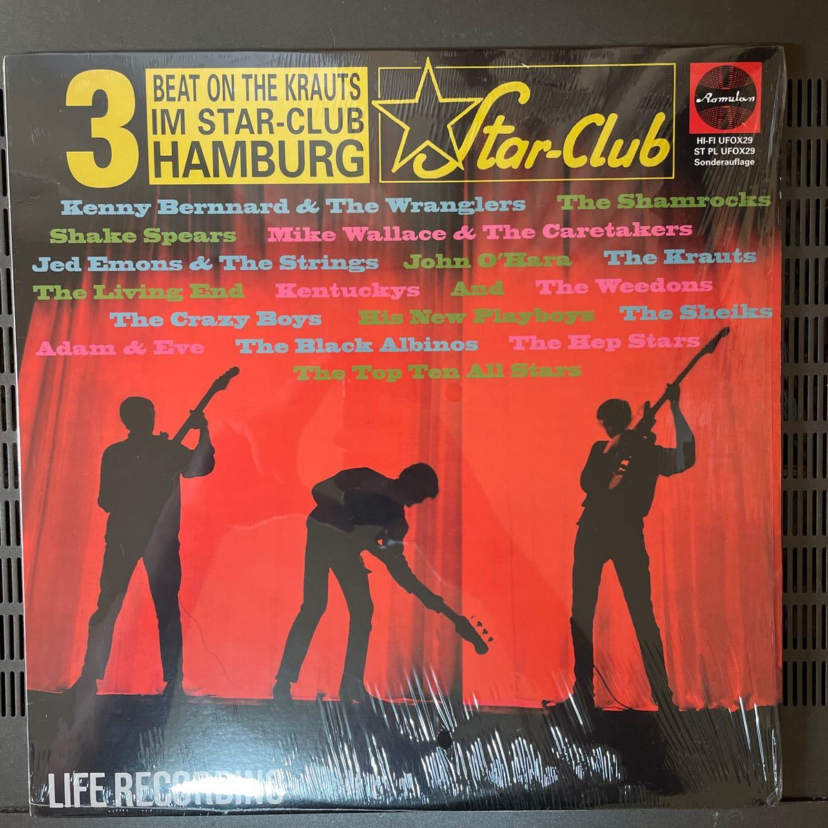 RARE GARAGE PUNK '60s V.A. / BEAT ON THE KRAUTS IM STAR-CLUB HAMBURG 3 シュリンク付き WITH SHRINK_画像1