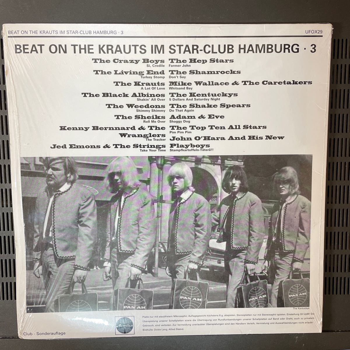 RARE GARAGE PUNK '60s V.A. / BEAT ON THE KRAUTS IM STAR-CLUB HAMBURG 3 シュリンク付き WITH SHRINK_画像2