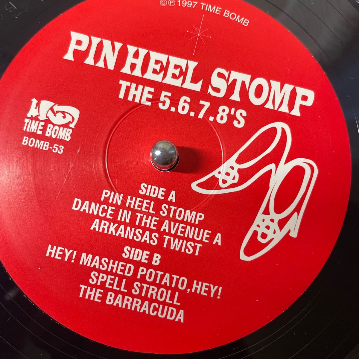 RARE GARAGE PUNK THE 5.6.7.8's / PIN HEEL STOMP シュリンク付き WITH SHRINK_画像3