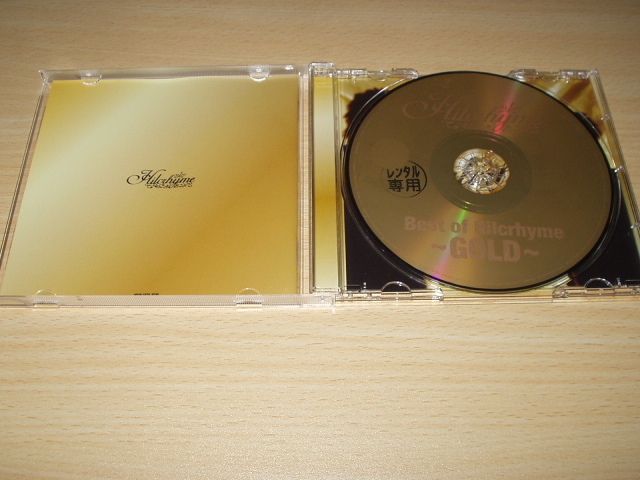 ★送料込み　Best of Hilcrhyme ～GOLD～ ヒルクライム_画像2