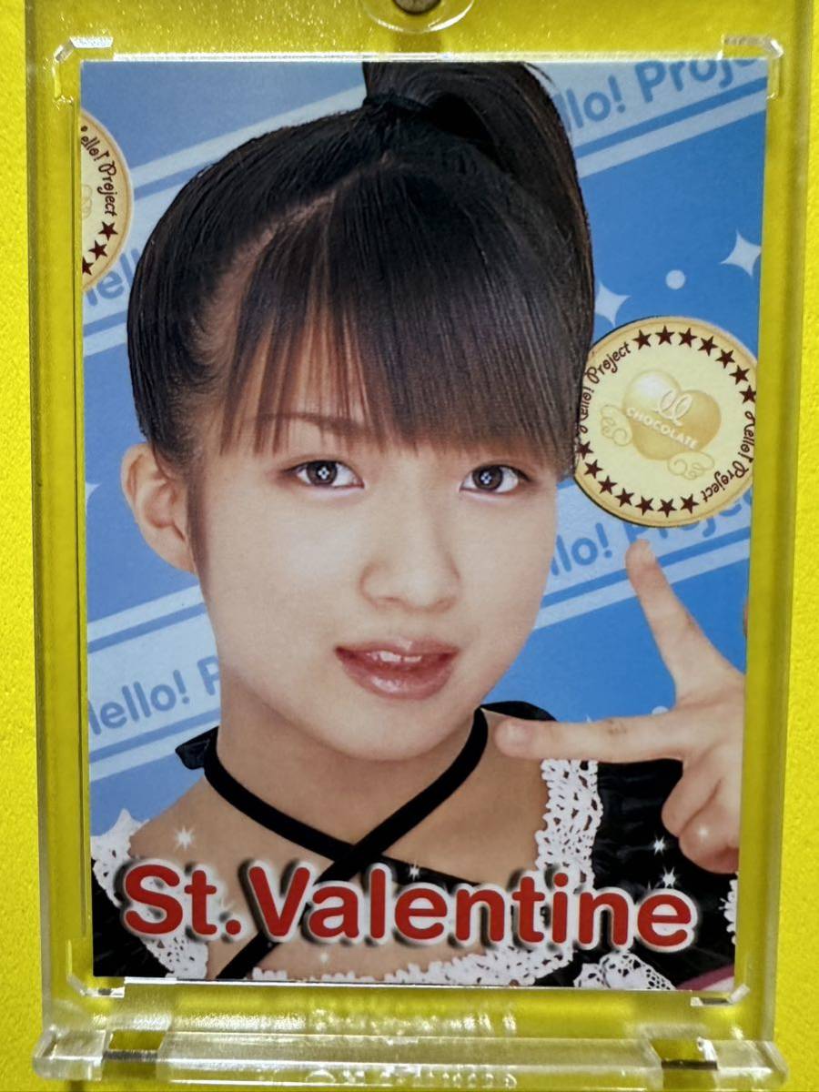 ハロプロSHOP限定　バレンタインカード2003 辻希美　モーニング娘。_画像1