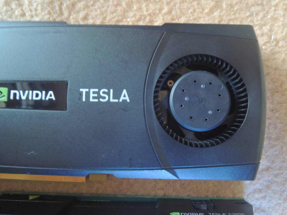  【送料込】NVIDIA TESLA C2075　GPUグラフィックボードまとめて２点♪　型番 ETS2075-C6EB Tesla C2075_画像7