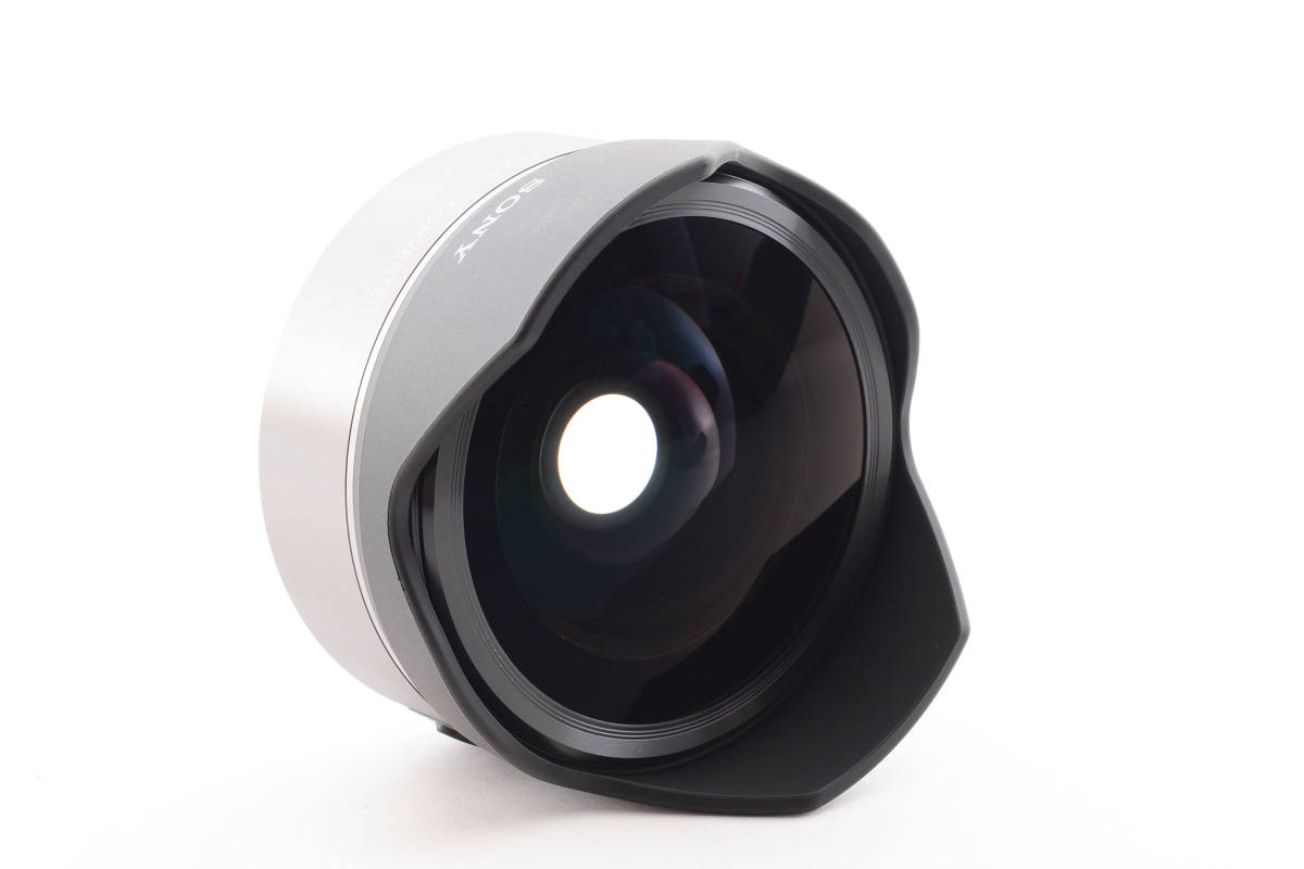 ★極上美品★ SONY ソニー VCL-ECF1 FISHEYE CONVERTER フィッシュアイ コンバーター レンズ SEL16F28専用 ワイコン #904_画像4