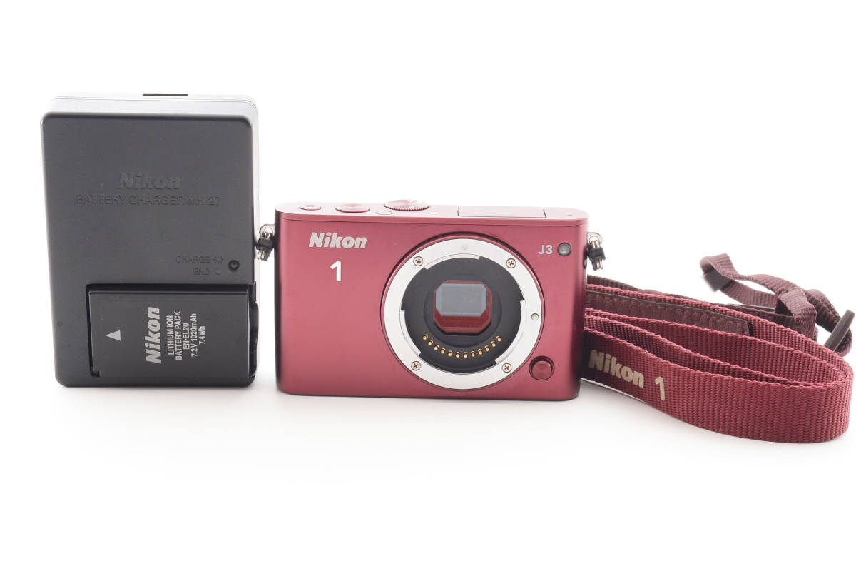 Yahoo!オークション - 現状品 Nikon ニコン 1 J3 ボディ レッド Yahoo!オークション - 現状品 Nikon ニコン 1 J3 ボディ レッド