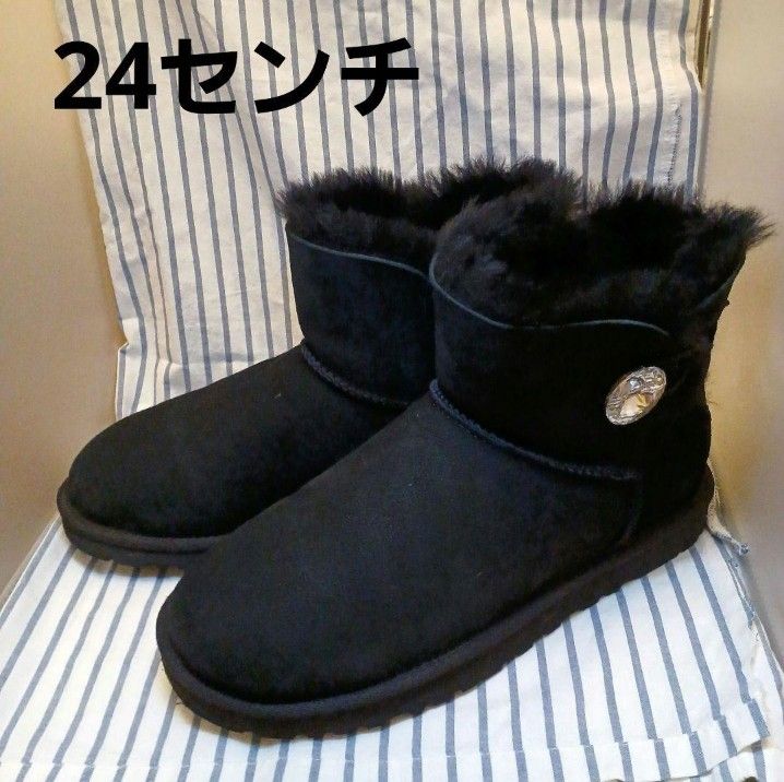 美品】UGG ムートンブーツ スワロフスキー 24センチ｜Yahoo!フリマ（旧