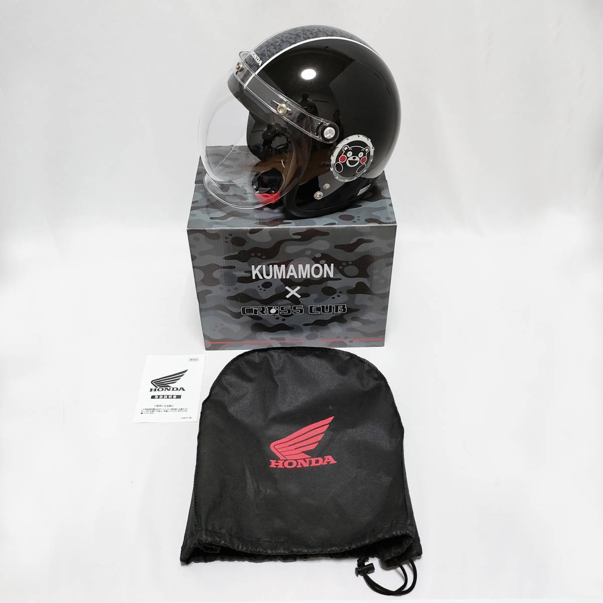 ホンダ KUMAMON×CROSS CUB ヘルメット・HONDA くまモン ホンダ KUMAMON×CROSS CUB ヘルメット・HONDA くまモン