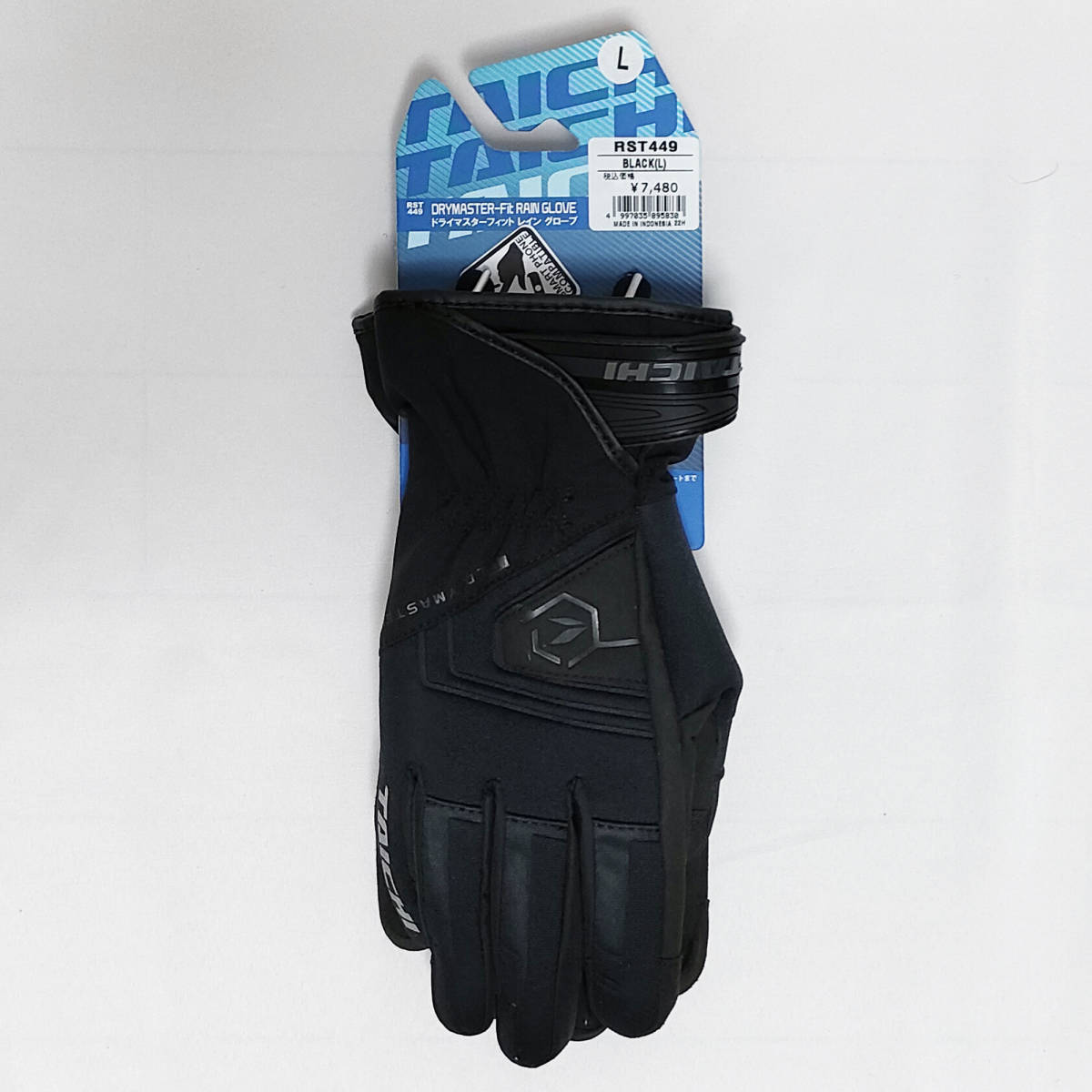 【新品未使用・送料無料】RSタイチ ドライマスターフィット レイングローブ・L・防水/透湿★DRYMASTER-Fit RAIN GLOVE・RST449・TAICHI_ドライマスターフィット レイングローブ