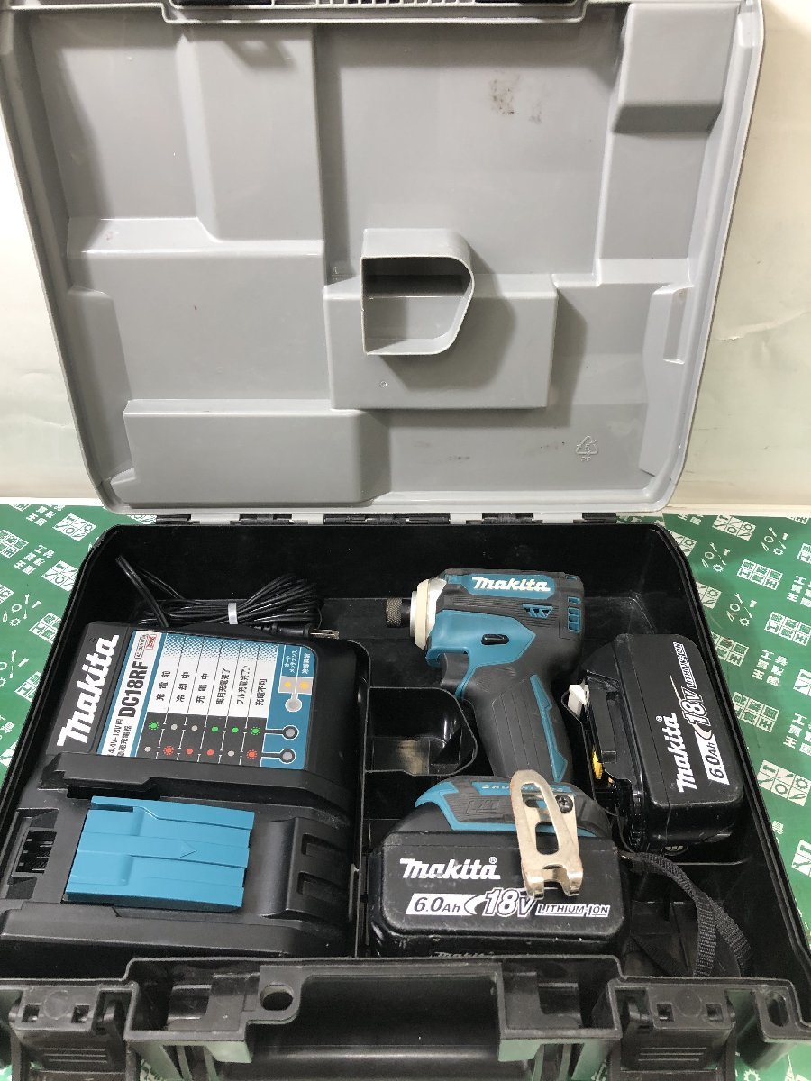 中古品 電動工具 ★makita(マキタ) 18V充電式インパクトドライバ 青TD171DRGX 電動ドライバー 電ドラ ITWA1SYDD3SQ_画像10