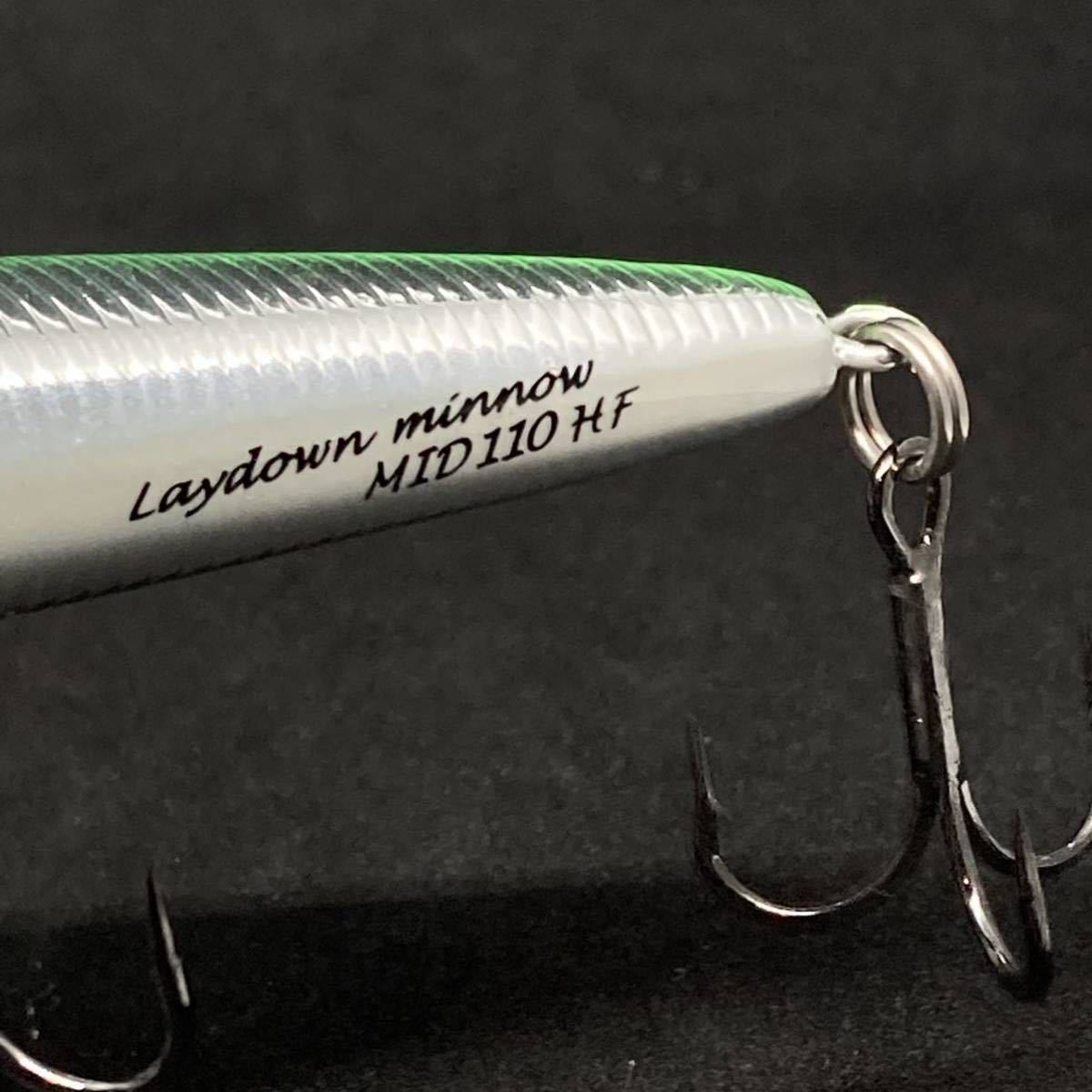 美品　ノリーズ レイダウンミノー　MID110 NORIES LAYDOWN MINNOW 110 HF 田辺哲男 ミノー　ハイフロート　インパクトクラウン_画像8