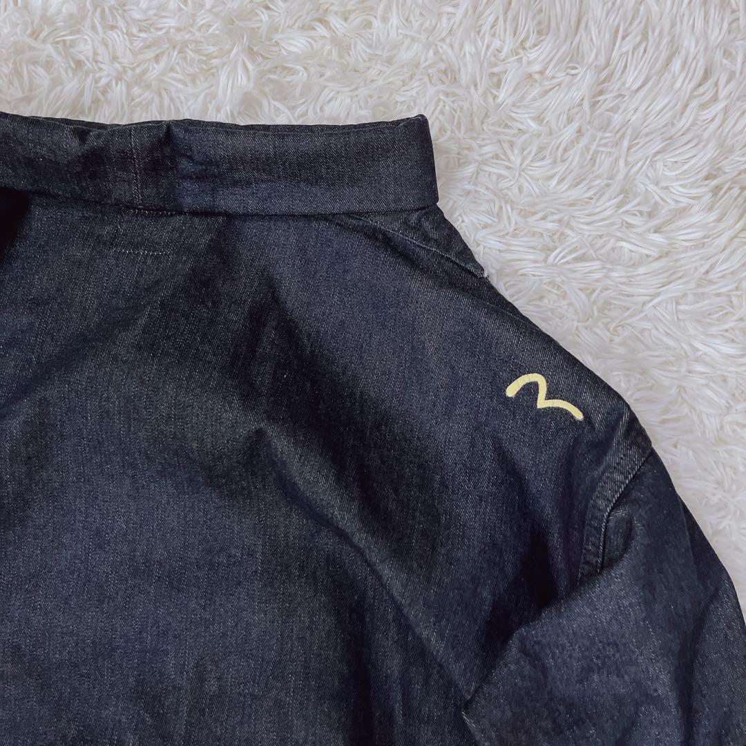 送料無料 激レア 希少品 エビス EVISU デニム スモック プル 送料無料 激レア 希少品 エビス EVISU デニム スモック プル