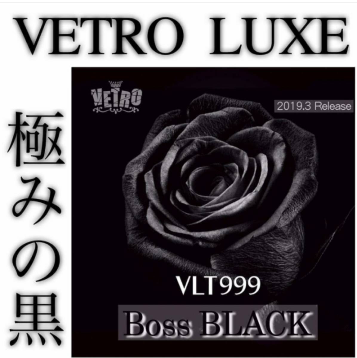 ☆VLT999新品★VETROベトロLUXEアート用カラージェルボスブラック☆_画像5