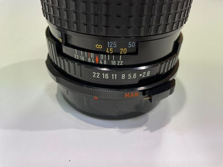 【E16325】PENTAX　ペンタックス　SMC　PENTAX　67　1:2.8　165mm　レンズ　動作未確認　中古品_画像8