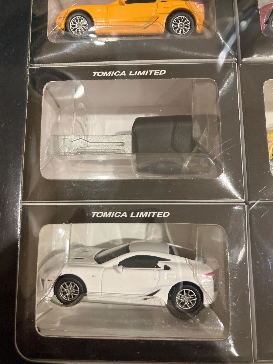 【G19710】未開封 トミカリミテッド 10thアニバーサリー レクサス LEXUS LFA 5MODELS 現状品_画像8