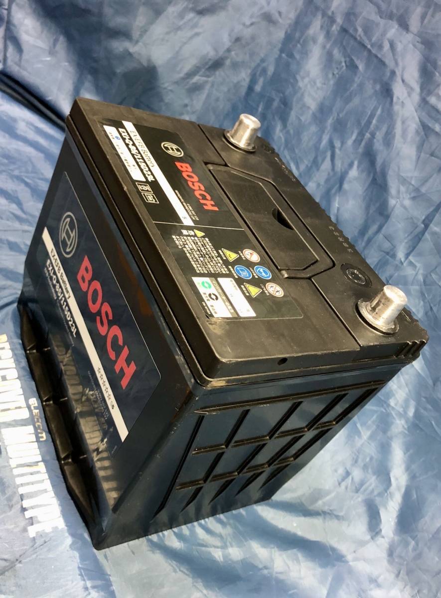 【中古、再生バッテリー!!】BOSCH EX-EFB Battery EXI-Q-85/115D23L (メーカー製造年’23)_画像8