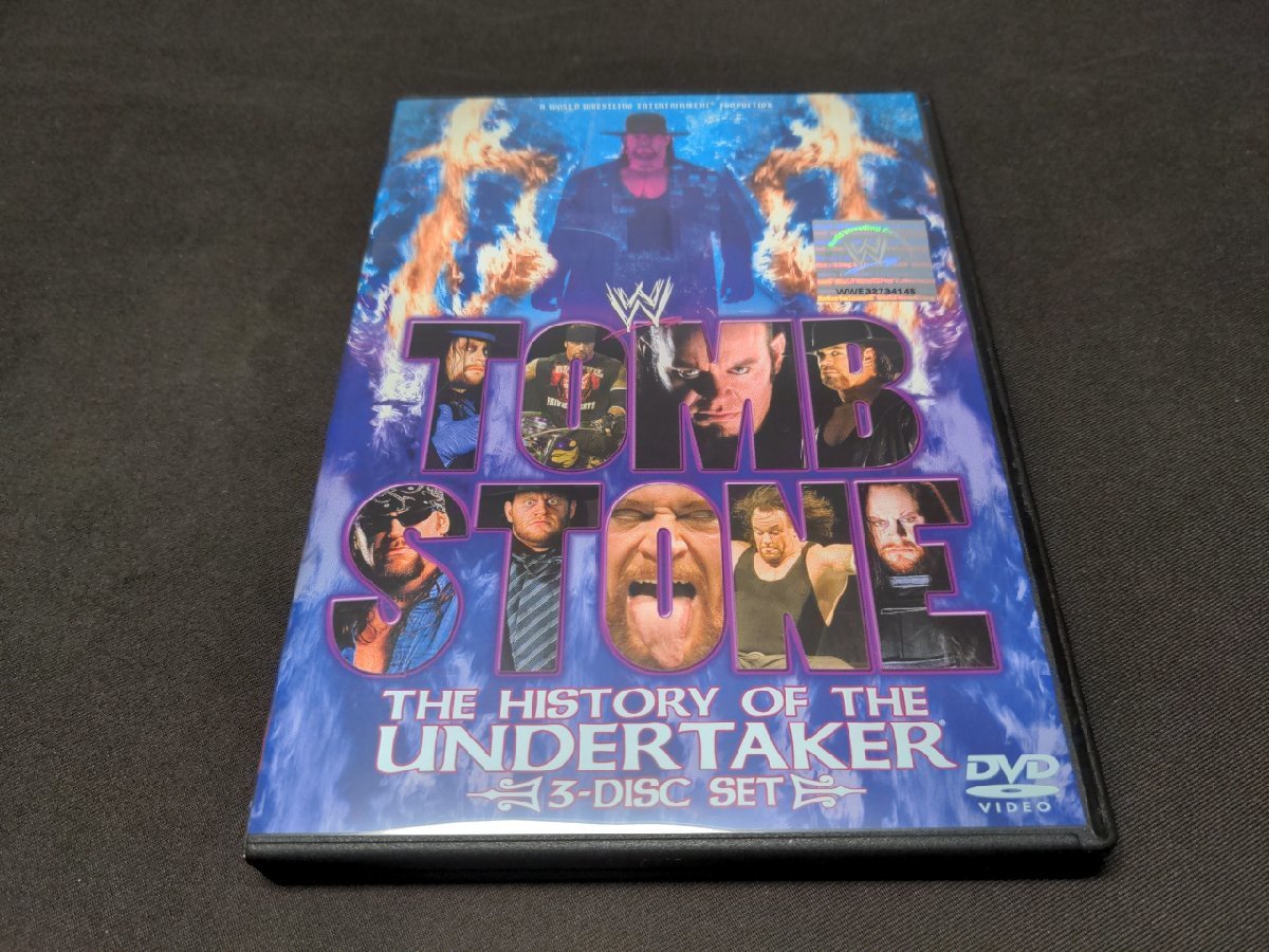 セル版 DVD WWE ヒストリー・オブ・ジ・アンダーテイカー ツームストーン / ec054_画像1