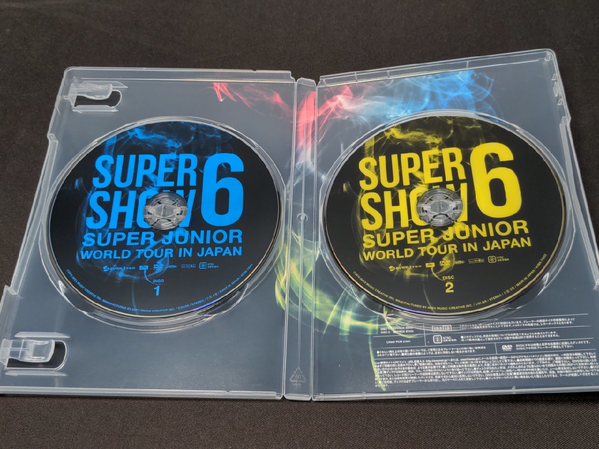 セル版 DVD SUPER JUNIOR WORLD TOUR SUPER SHOW6 in JAPAN / 難有 / dk879_画像3