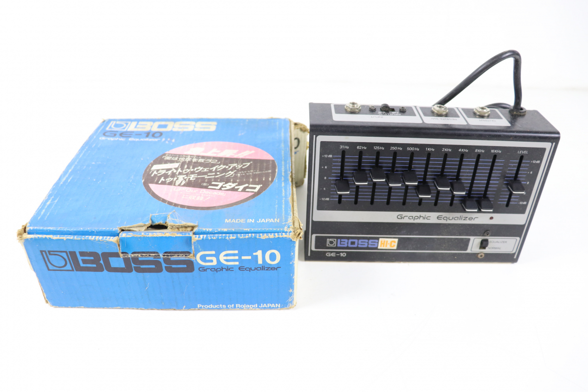 【通電OK】BOSS Graphic Equalizer GE-10 ボス グラフィックイコライザー 004JHKH07_画像6