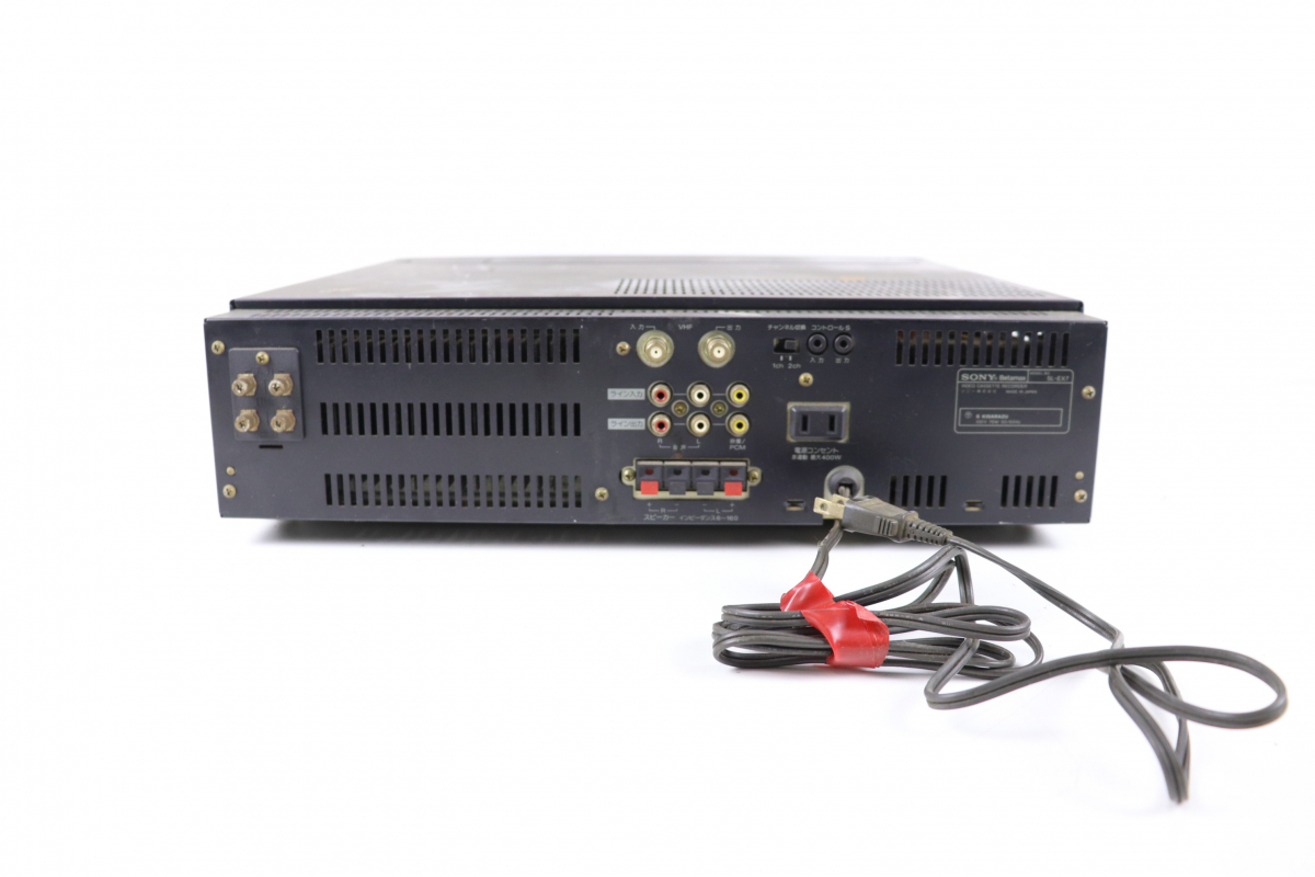 【通電OK】SONY SL-EX7 Betamax ソニー ベータマックス ハイバンド ビデオデッキ 映像機器 004JLEH63_画像4