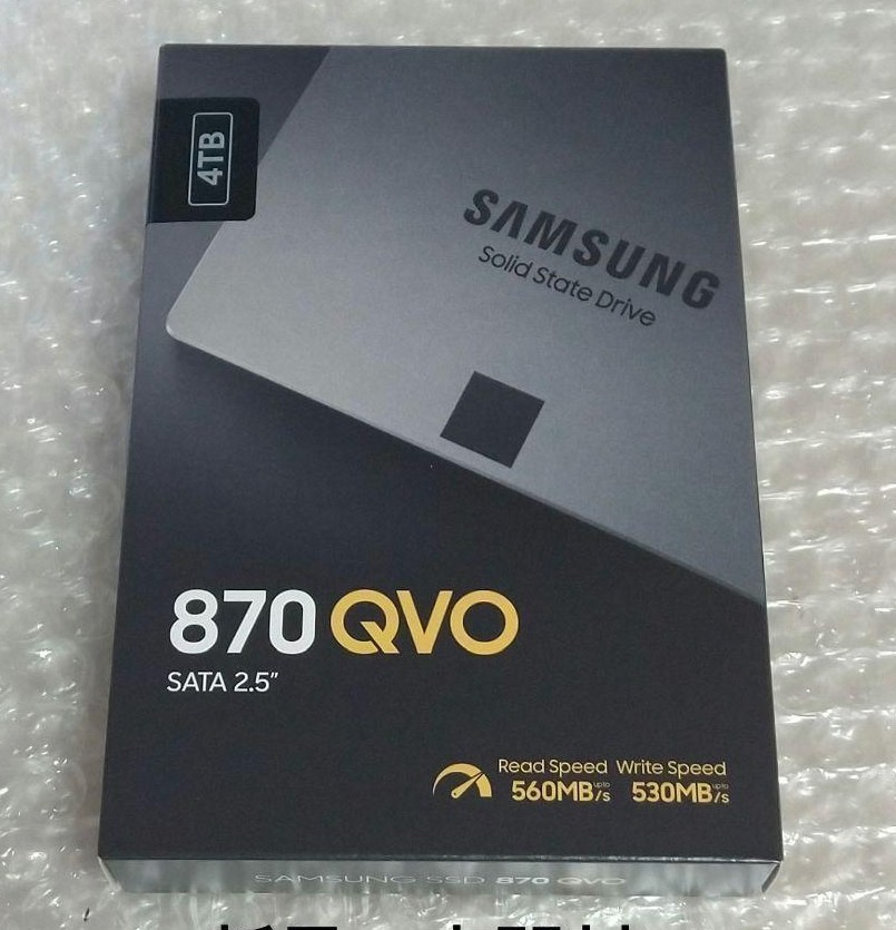 SSD Samsung870 QVO 新品未使用_画像1