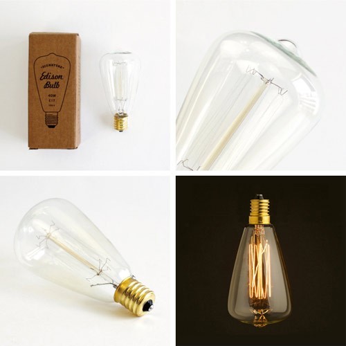 電球 レトロ おしゃれ エジソンバルブ シグネチャー 40W E17 Edison Bulb エジソン電球 インテリア 間接照明_画像4