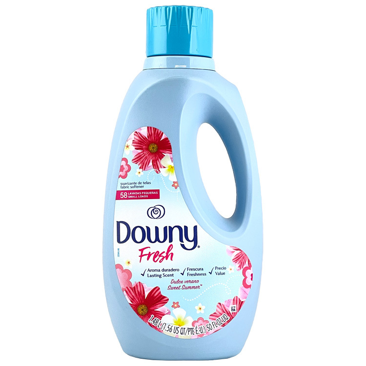 衣類用柔軟剤 ダウニー フレッシュ スイートサマー 1.48L 50oz 非濃縮タイプ Downy Sweet Summer P_画像1