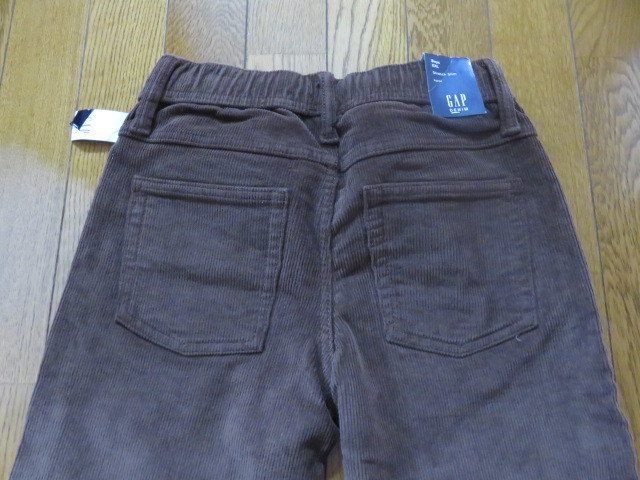 【新品】ＧＡＰ　ＫＩＤＳストレッチスリムベッチンパンツ　１６０　ブラウン_画像7