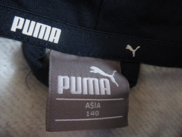 【新品】PUMA裏起毛リラックスフィットパーカー　１４０_画像8