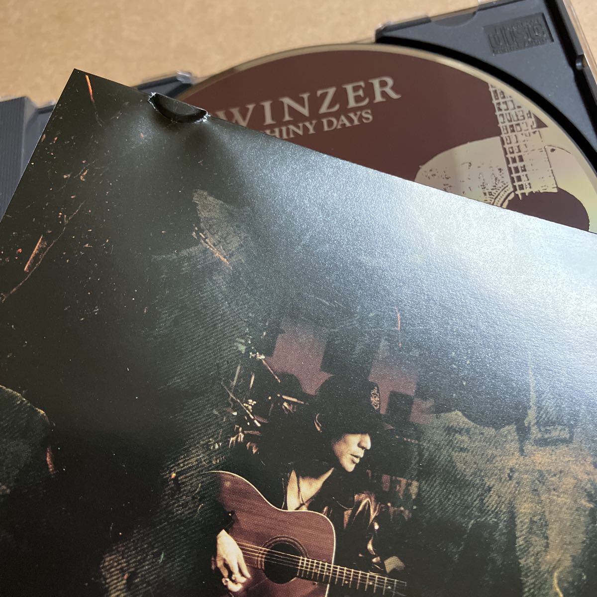 CD ツインザー TWINZER / OH SHINY DAYS ZACL1006 ジャケットツメ跡、傷みあり_画像4