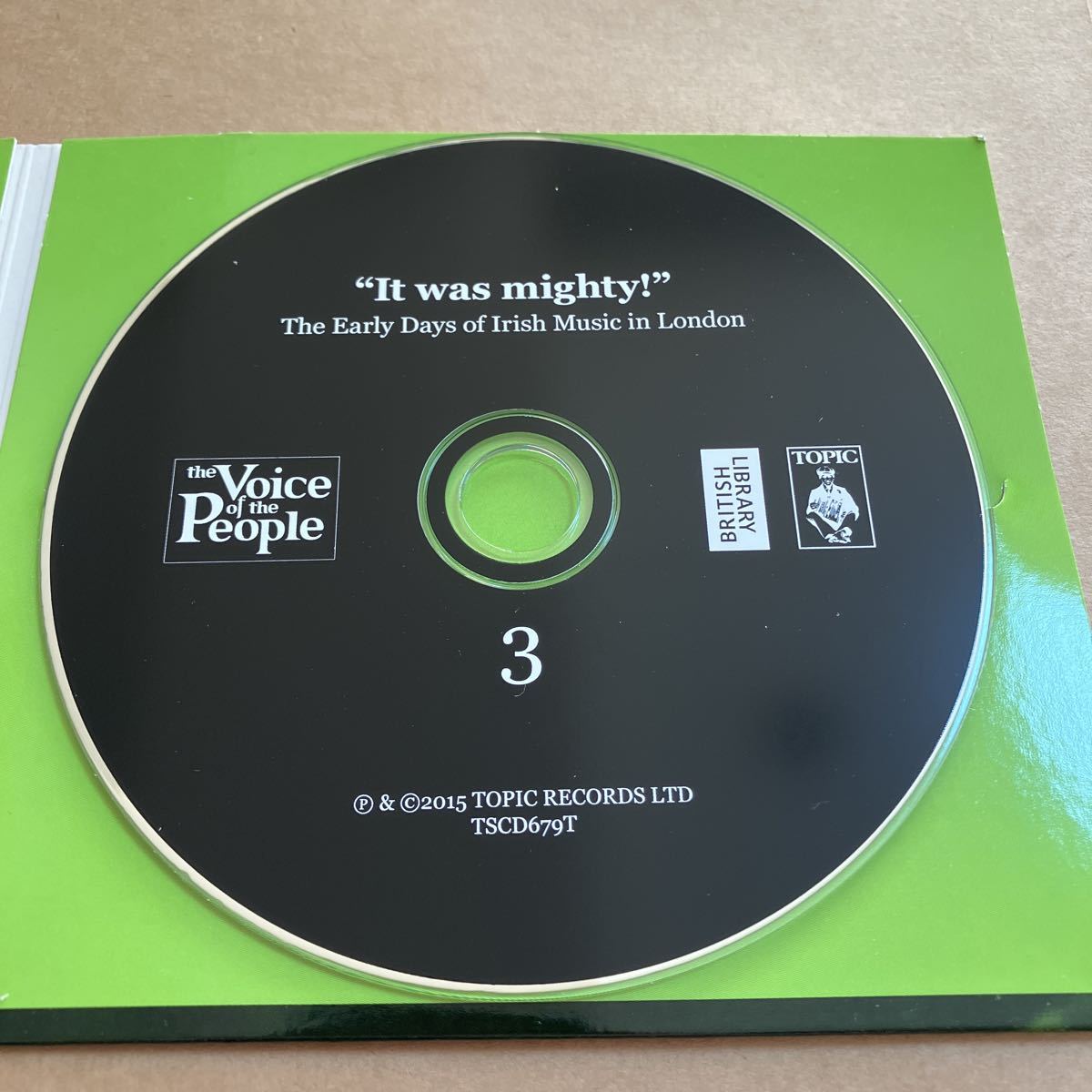CD It Was Mighty The Early Days of Irish Music in London TSCD679T THE VOICE OF THE PEOPLE 3CD ライナー傷みあり_画像6