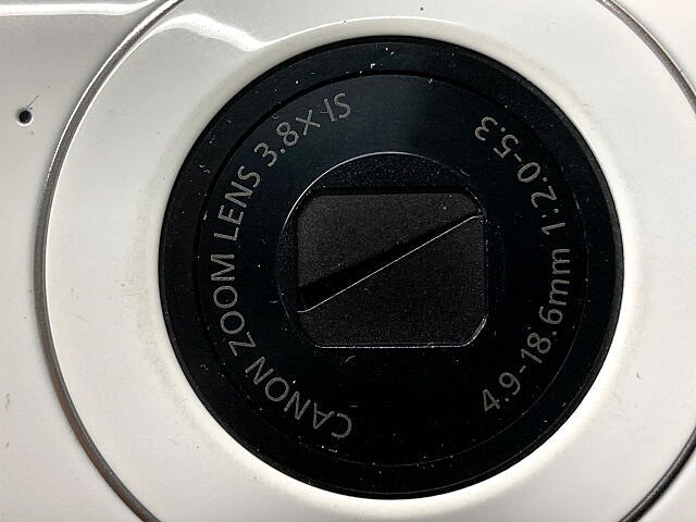 デジタルカメラ Canon IXY30s レンズカバー破損 １円スタート ジャンク _画像6