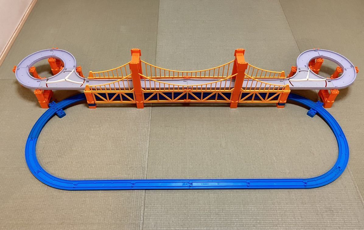 廃盤品 中古品 プラレール プラロード 大鉄橋 瀬戸大橋 生産終了 廃盤品 中古品 プラレール プラロード 大鉄橋 瀬戸大橋 生産終了