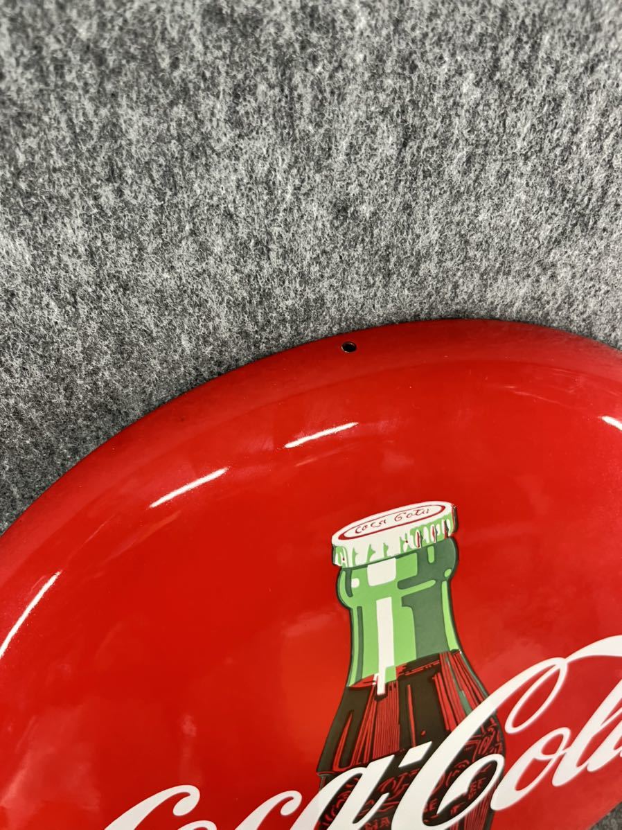 コカコーラ 丸型 看板 Coca Cola 昭和レトロ 当時物 goodfinds.ph