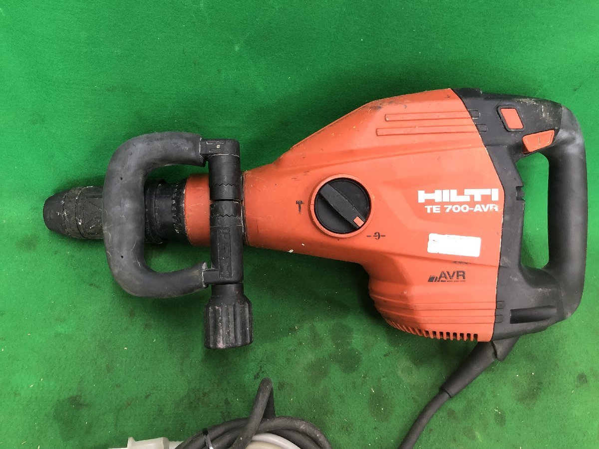 【中古品】★HILTI ヒルティ 電動コンクリートブレーカーTE700-AVR 3488243　/　IT876PM72JJI_画像2