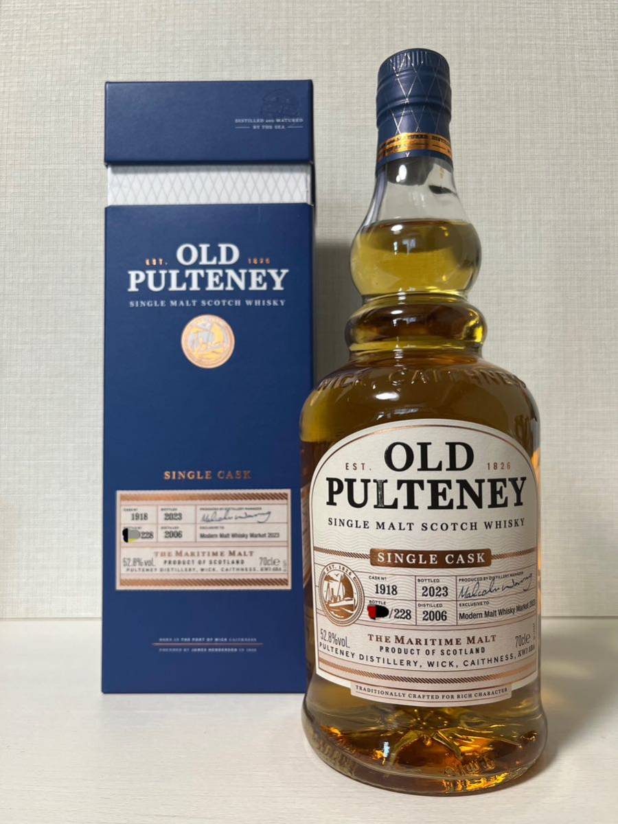 OLD PULTENEY オールドプルトニー 2006 シングルカスク No.1918 モダンモルト2023向け_画像1