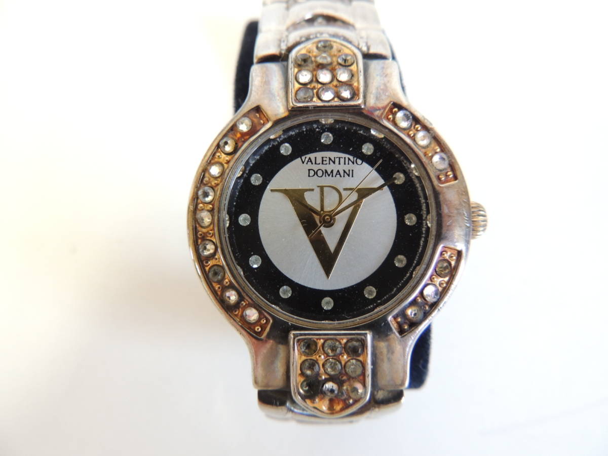◆ジャンク◆VALENTINODOMANI／バレンチノドマーニ VD-1020 クォーツ 腕時計 _画像6