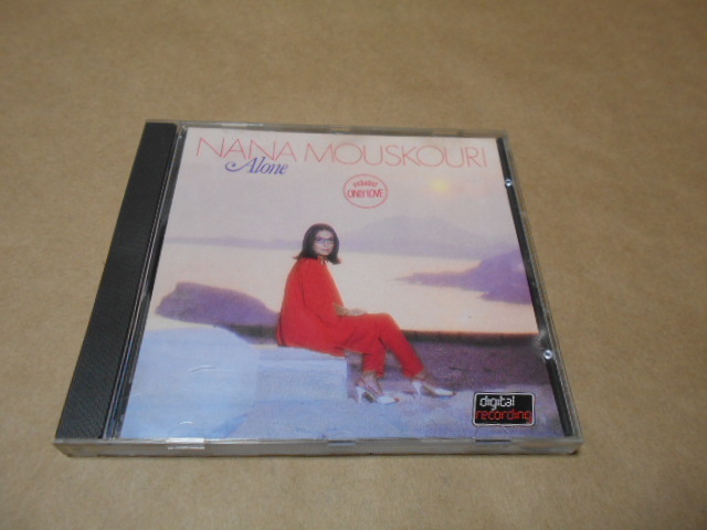 CD　ナナ・ムスクーリ　NANAMOUSKOURI／ALONE　８２６　４３３－２　_画像1