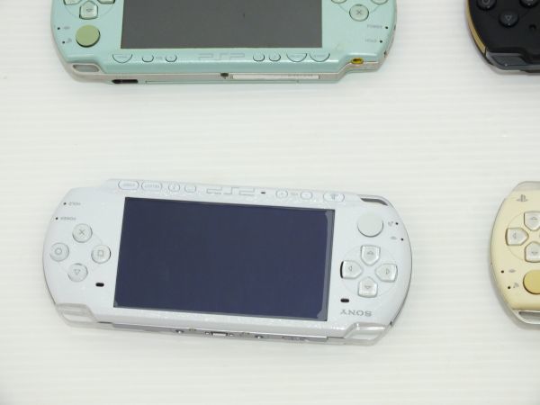 n2165 【ジャンク】 SONY ソニー PlayStation Portable プレイステーション・ポータブル まとめ 9台セット PSP 本体のみ [035-231112]_画像6