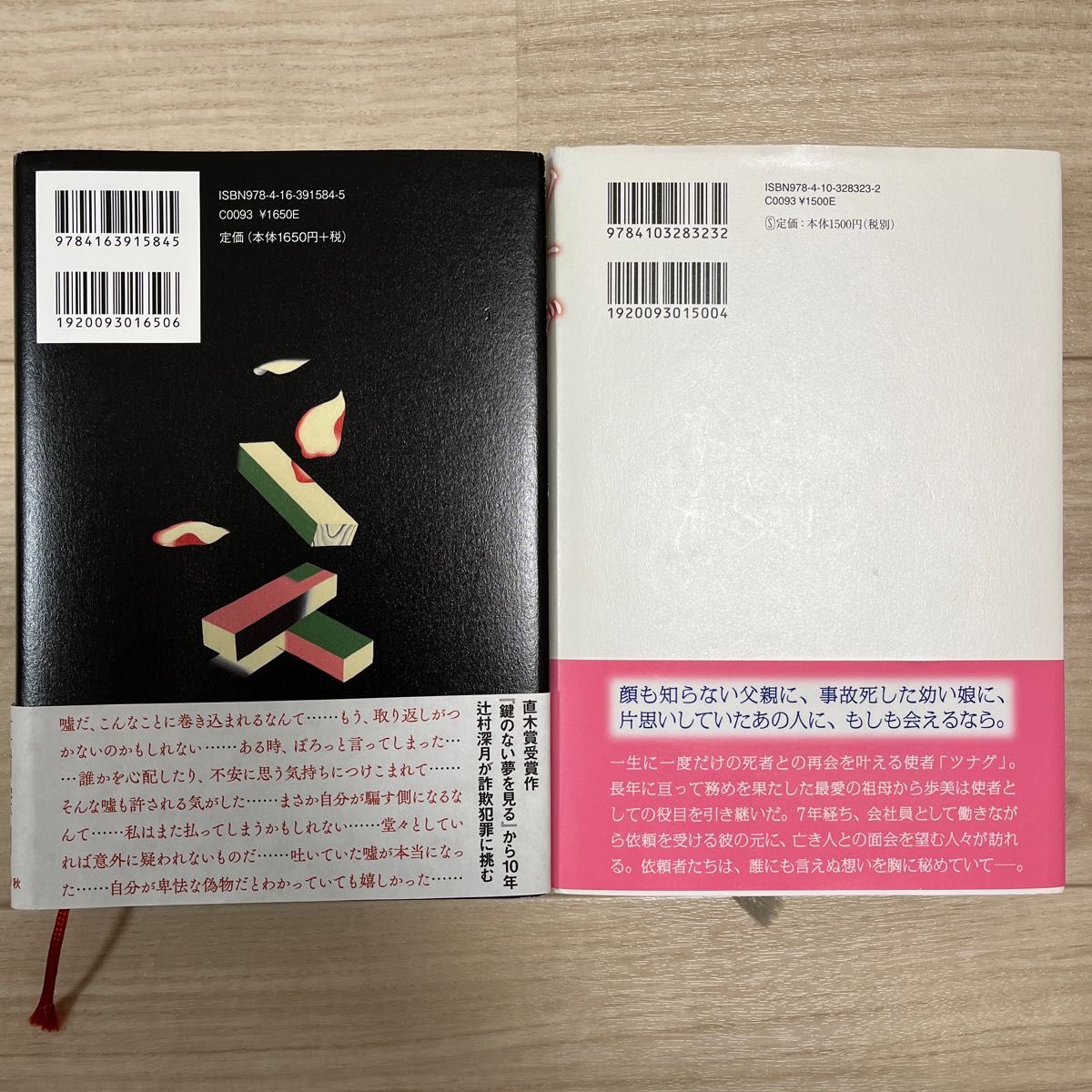 嘘つきジェンガ　ツナグ 想い人の心得　辻村深月2冊セット