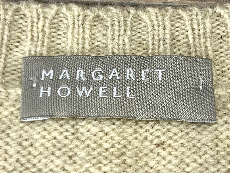送無 使用感少ない極美品 スコットランド製 MARGARET HOWELL