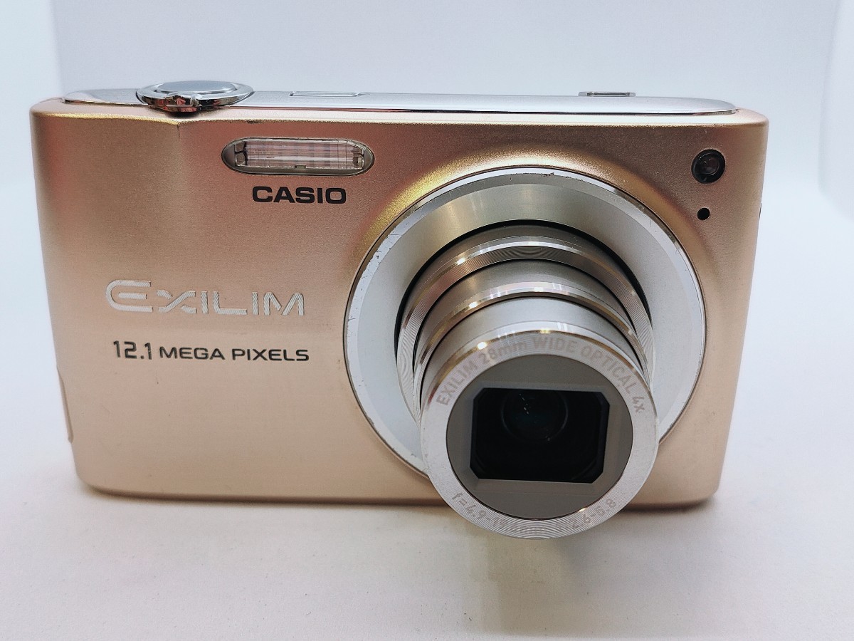5982 【動作品】CASIO カシオ EXILIM EX-Z400 コンパクトデジタルカメラ バッテリー付属_画像2