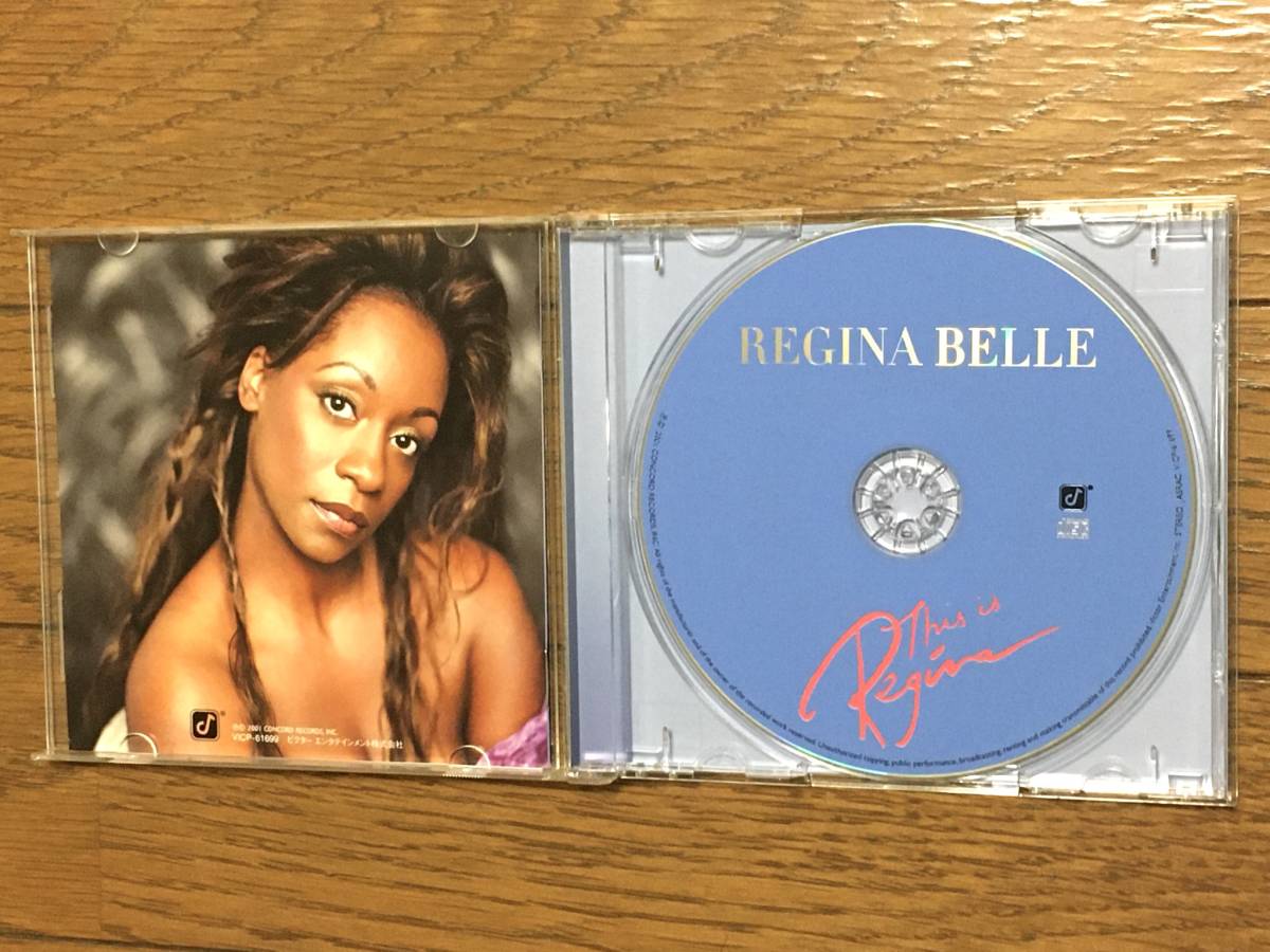 Regina Belle / This Is Regina ソウル R&B 名作 国内盤帯付 解説・歌詞対訳付 Glenn Jones / MC Lyte / Will Downing / Barry Eastmond_画像4