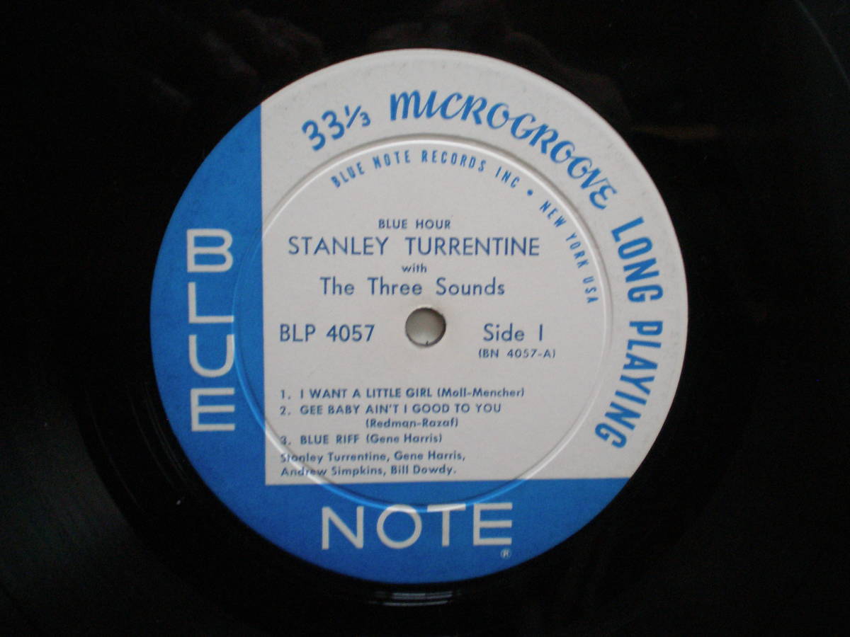 【US-Orig】耳・47-W63ラベル・BLUE NOTE 4057 ★ Stanley Turrentine / with The Three Sounds ◆ RVG・MONO盤・コーディングジャケット_画像3