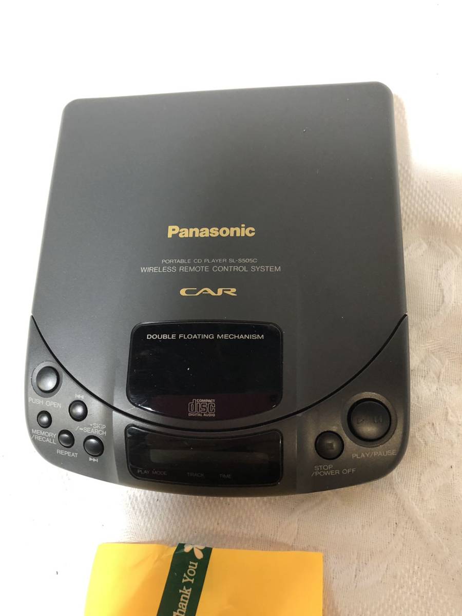 Panasonic ポータブルCDプレーヤー　SL-S 505C_画像2