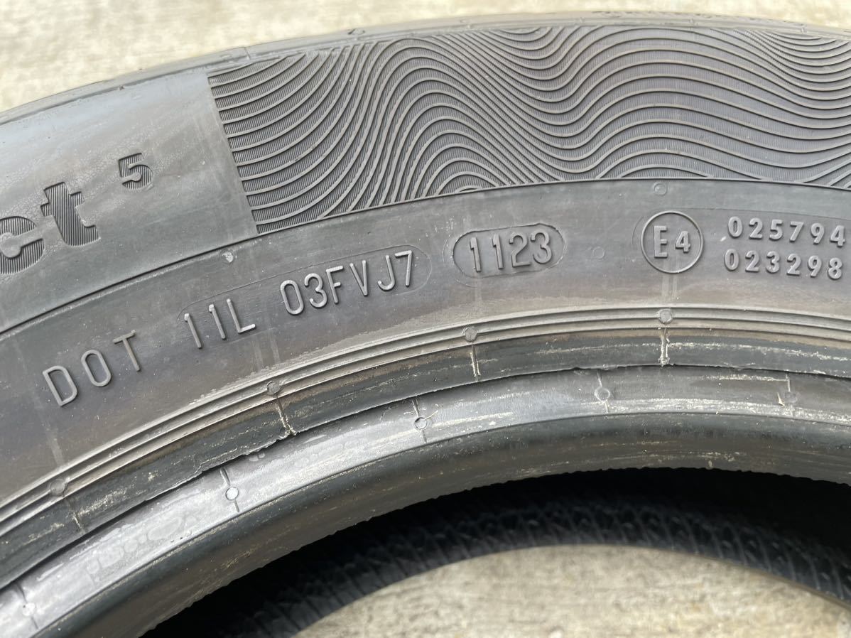 185/65R15 23年製　コンチネンタル　新車外しの4本_画像4