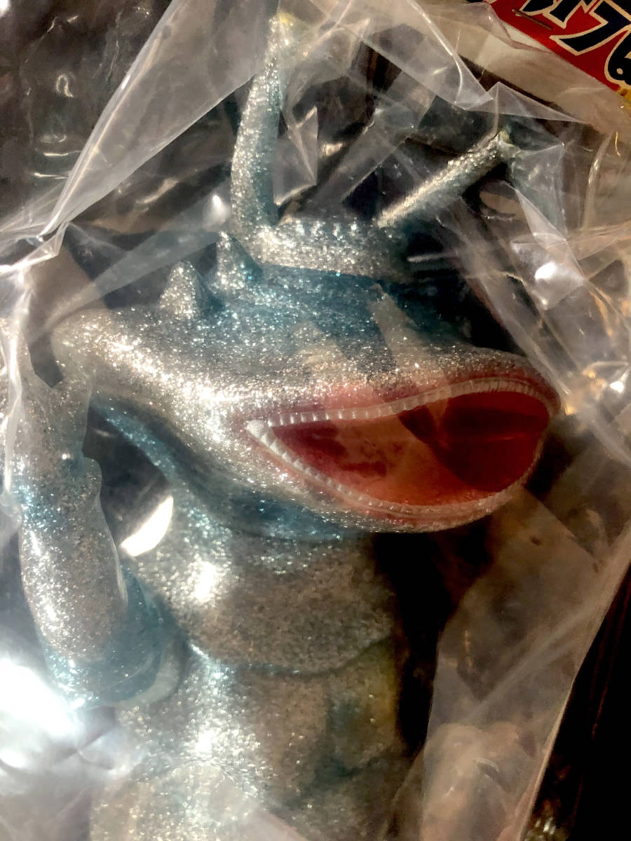  原文:マルサン玩具まつり2018秋限定 カネゴン450 シルバーグリッター MARUSAN Toy Festival 2018 Exclusive Kanegon450 Silver Glitter ver.