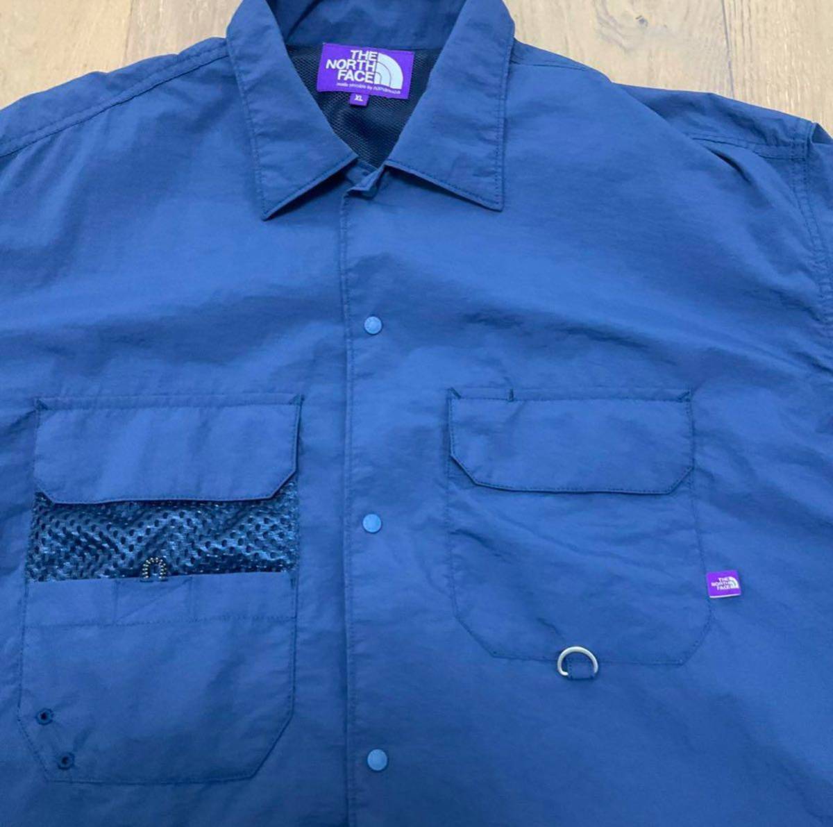 North face purple label field H/S shirt_画像1